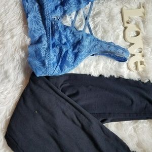 Vs sport leggings and pink brallete bundle
